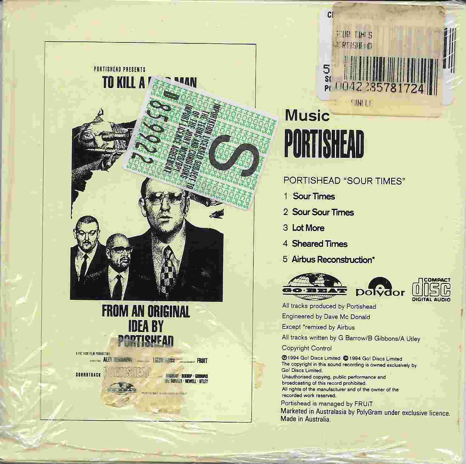 Picture of MP 8576132 Sour times by artist Portishead  